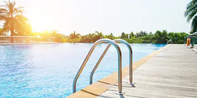 Swimming pools and water features  